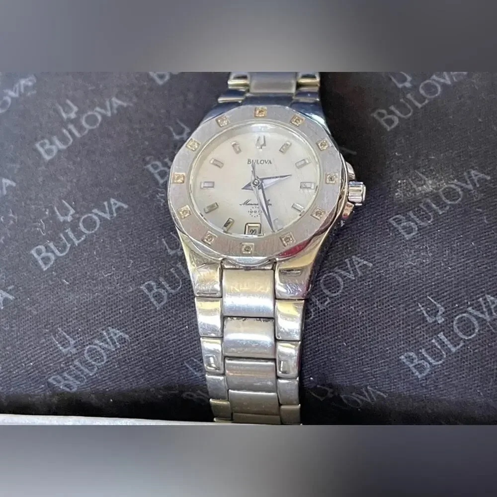 Bulova women’s marine star watch